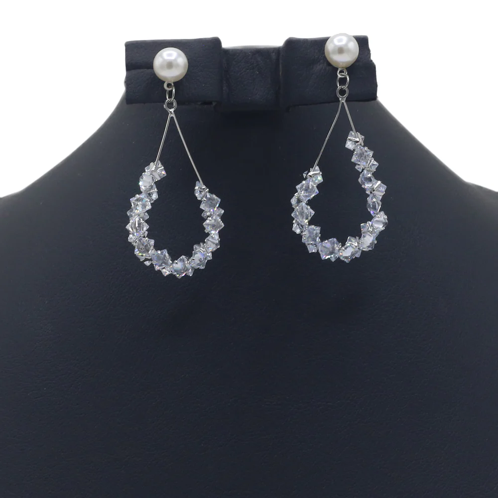 Long Earrings - Black