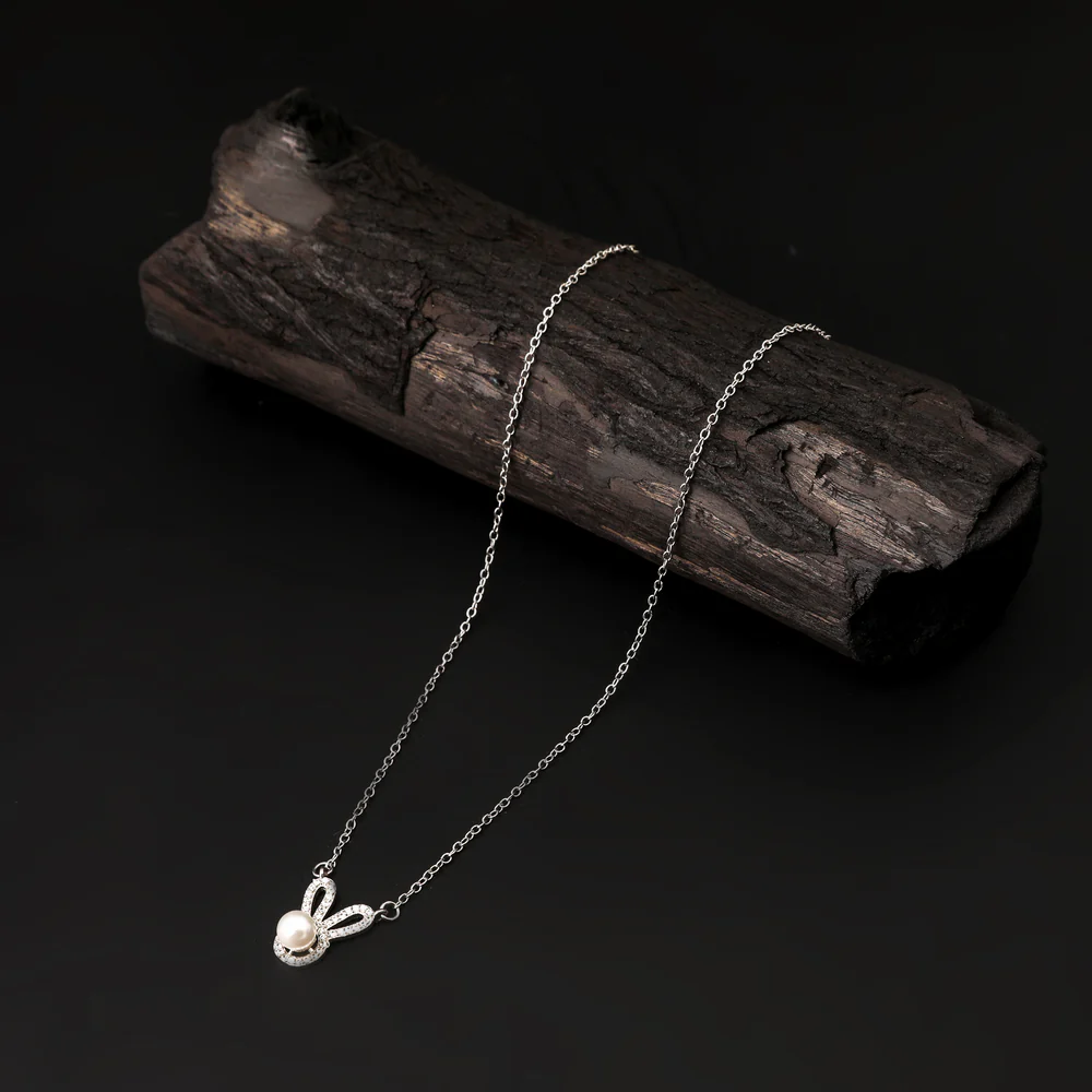 Women's Chain With Locket - Silver