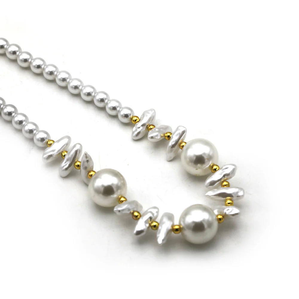 Women's Fancy Mala - White