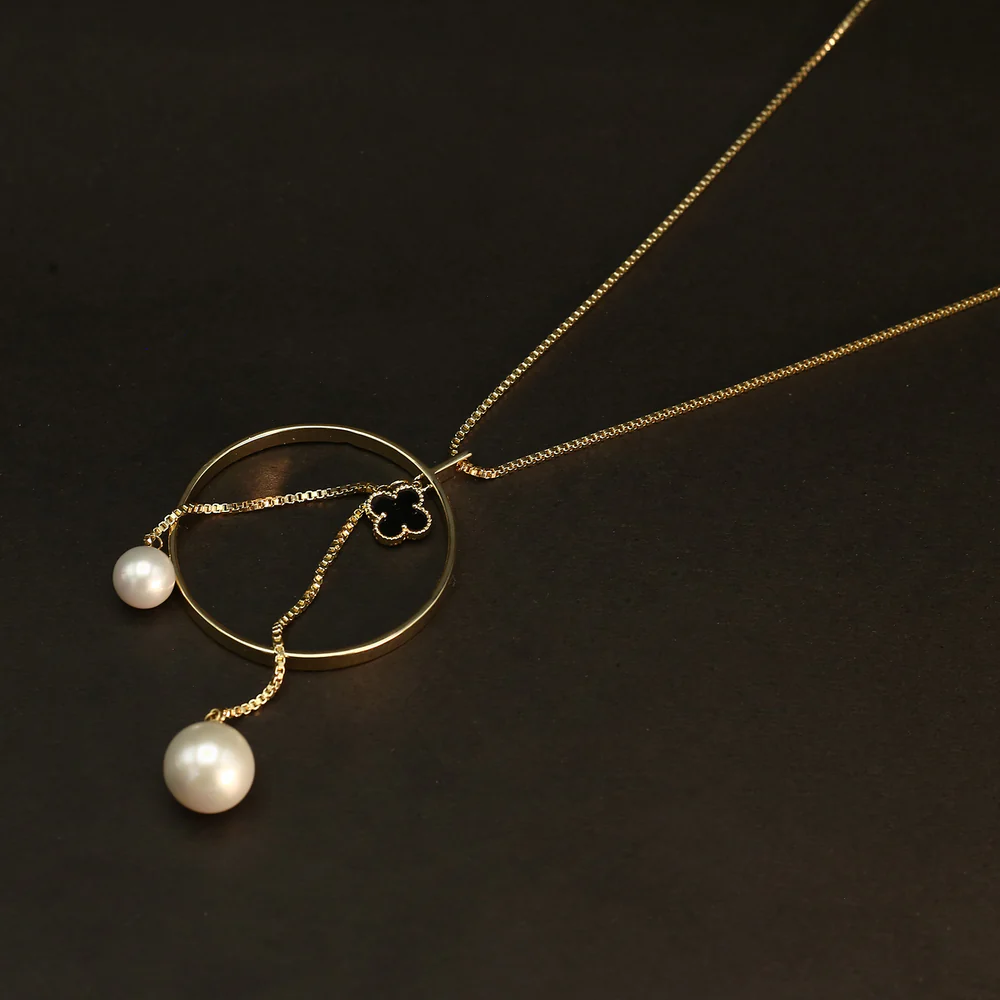 Women's Chain Mala - Golden