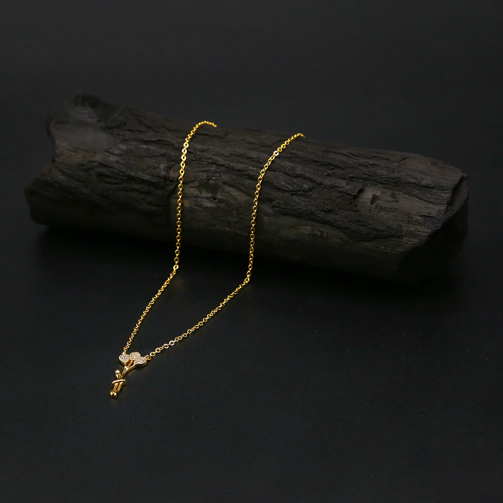 Women's Xuping Necklace - Golden