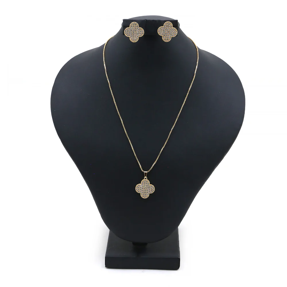 Women's Locket Set - Golden