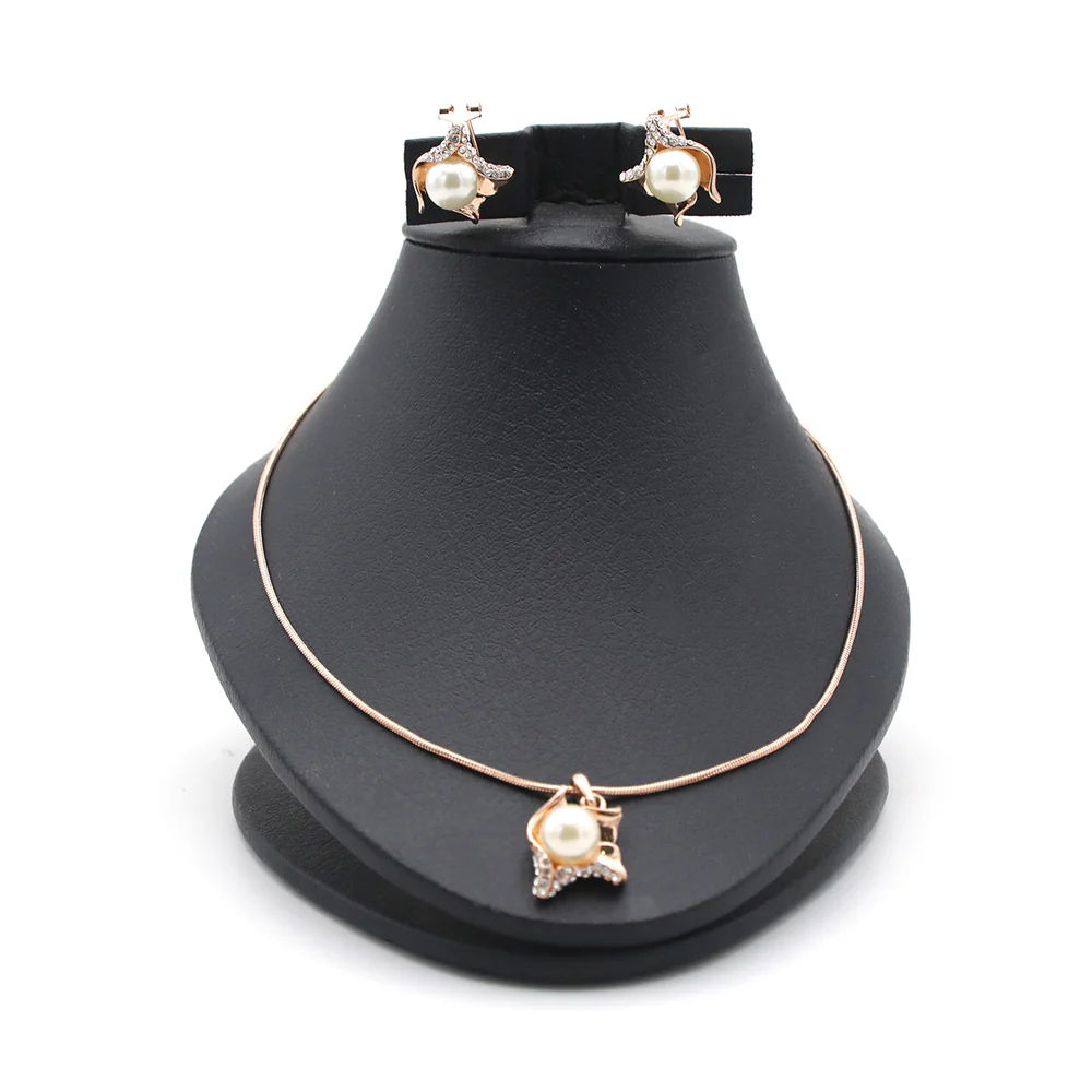 Women's Locket Set - Golden