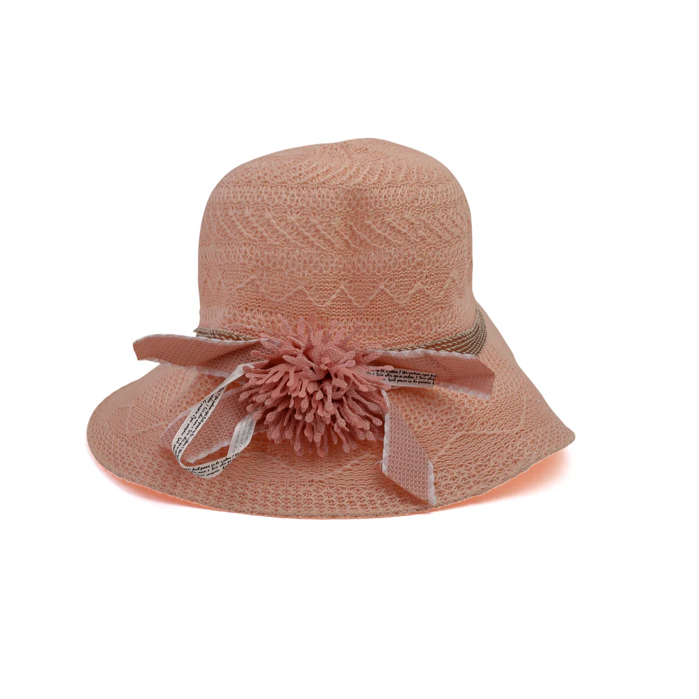 Women's Floppy Hat - Tea Pink