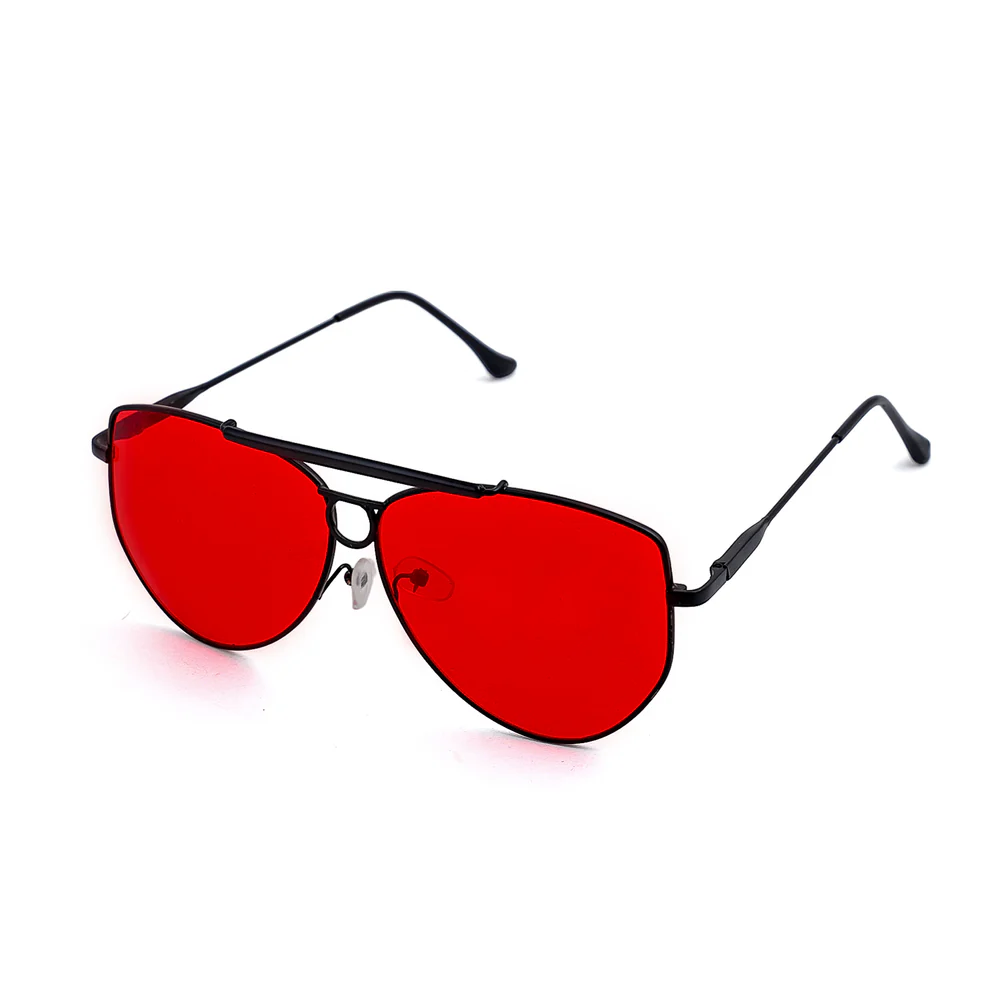 Men's Sun Glasses - Red