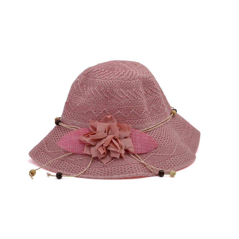 Women's Floppy Hat - Tea Pink