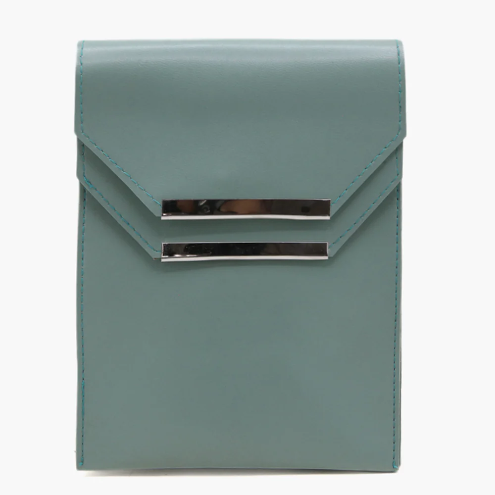 Women's Mobile Shoulder Pouch - Sea Green