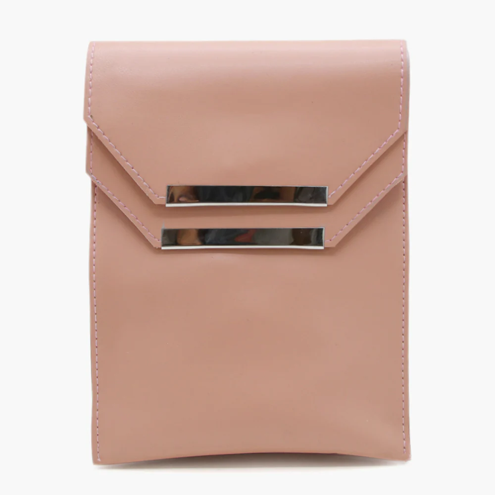 Women's Mobile Shoulder Pouch - Pink