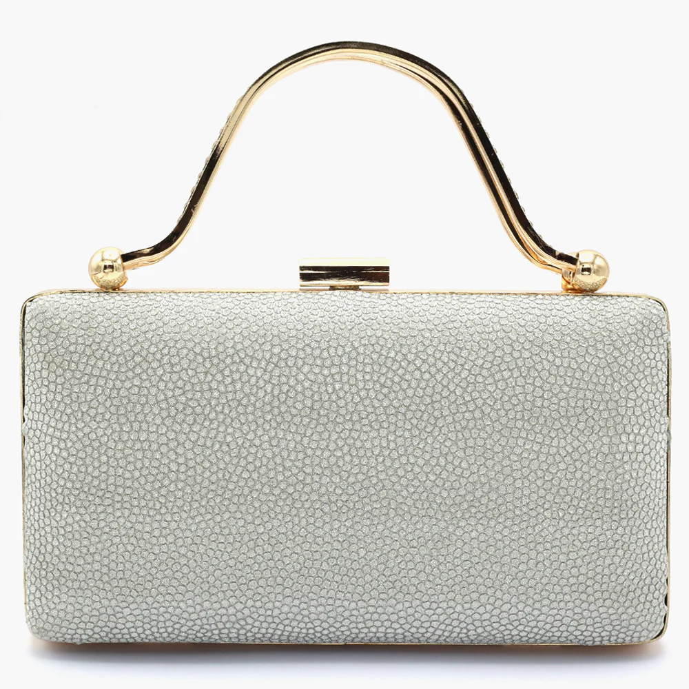 Bridal Clutch - Silver